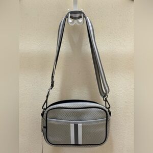 Haute Shore Drew - Unisex Neoprene Gray Crossbody Bag
